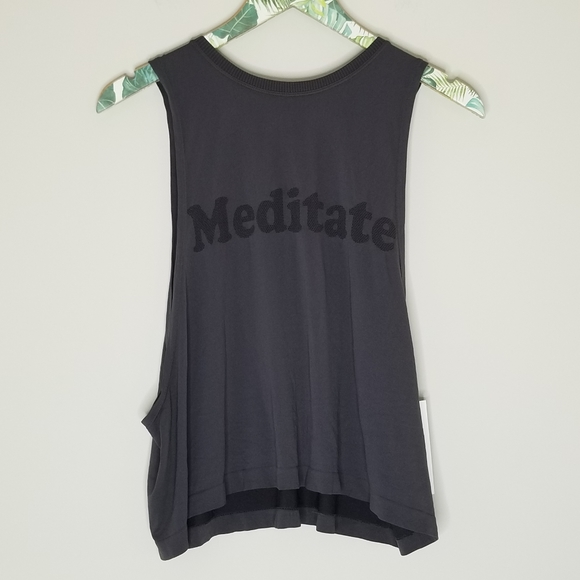 Spiritual Gangster Tops - NWT Spiritual Gangster Meditate Athletic Tank M/L